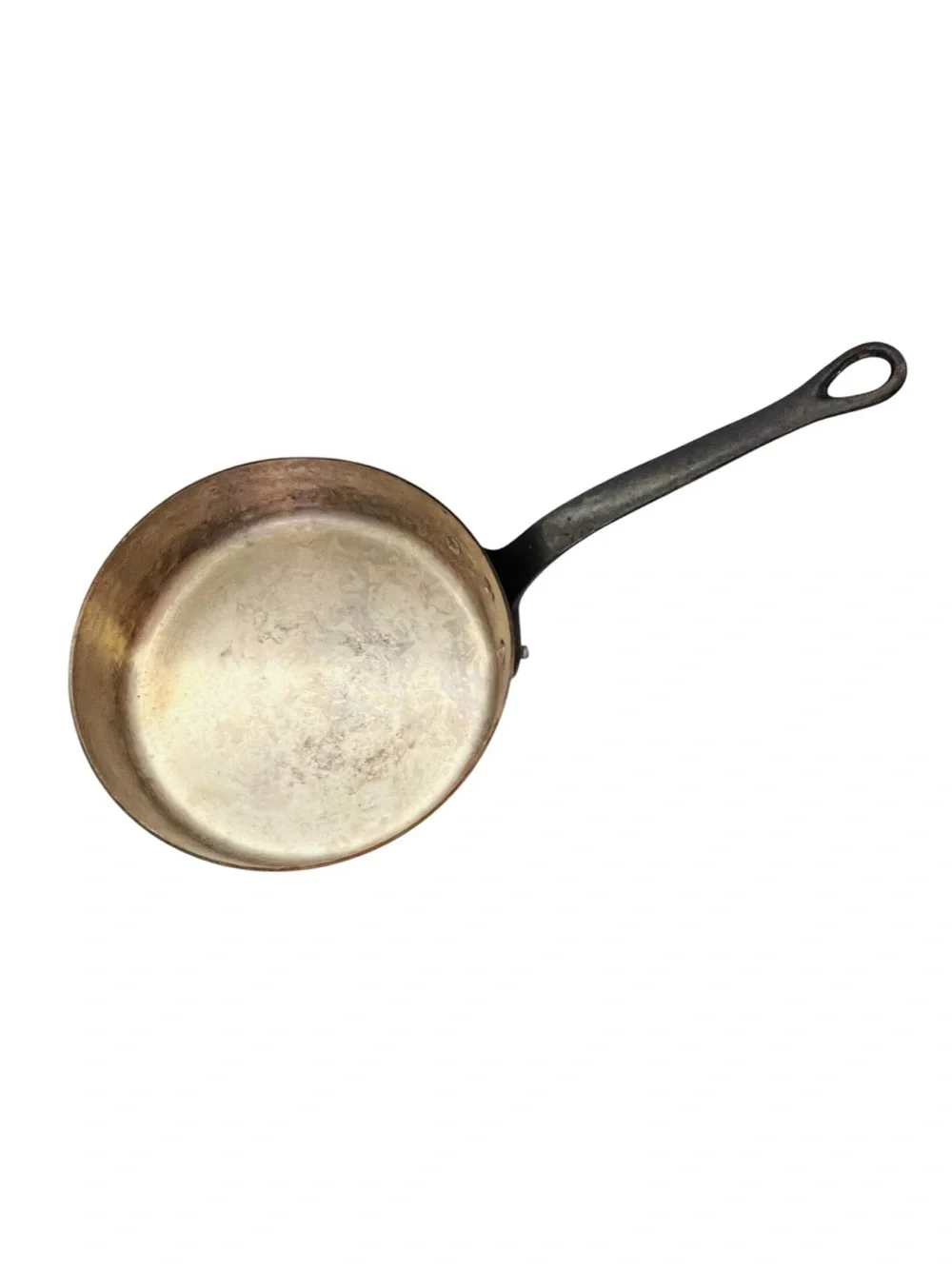 E. Dehillerin France Hammered Copper Pan